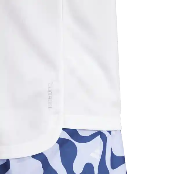 Adidas Camiseta Manga Corta Run it Bl Tee M Hombre Blanco T.M