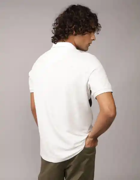 Polo Hombre Verde Talla Large 4570337 American Eagle