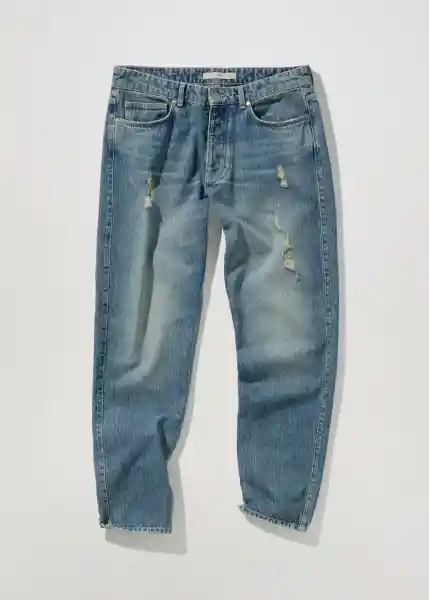 Jeans Joel Tejano Medio Talla 36 Hombre Mango