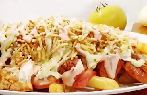 Salchipapa de Pollo