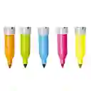 Marcador Permanente Fino Sharpie Neon X 5 Unidades