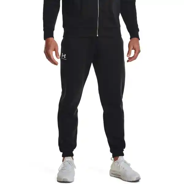 Under Armour Jogger Ua Essential Fleece Negro Talla XL