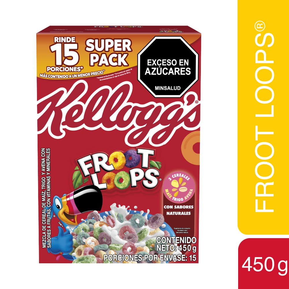 Cereal Kelloggs Froot Loops 450 g