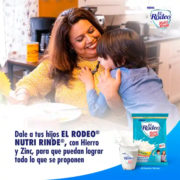 Alimento lácteo EL RODEO Nutri-Rinde x 810g
