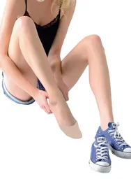 Tall Medias Sueca Huellas Mujer Piel a Única Tall