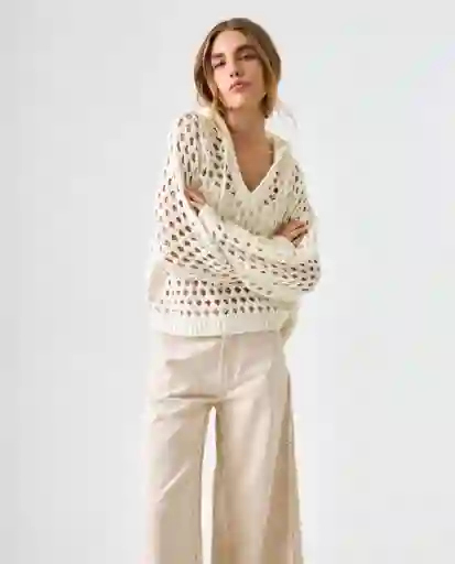 Buzo Mujer Crudo Talla S 682G000_CRU120105 Americanino