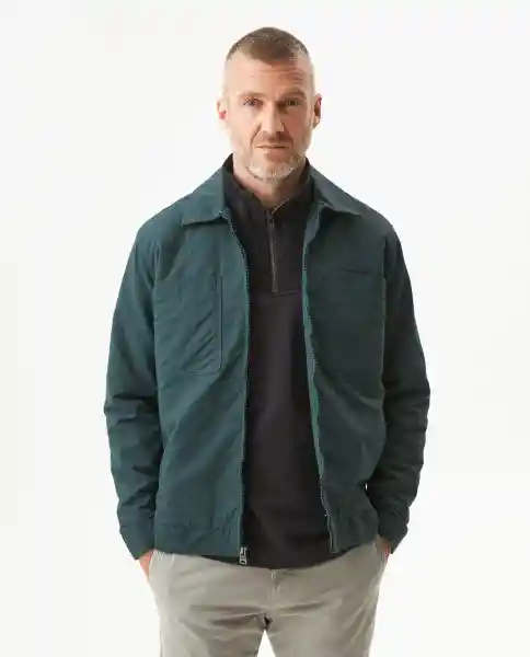 Chaqueta Trucker Verde Galloway Ultraoscuro Talla S Chevignon