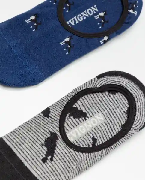 Pack Medias Invisible C. Talla 10-12 Sur999998 Chevignon