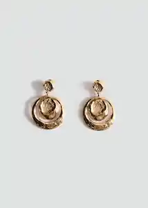 Pendientes Antonia Oro Talla 99 Mujer Mango