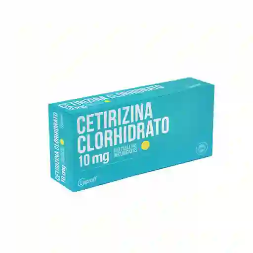 Cetirizina 10 Mg Caja Con 30 Tabletas