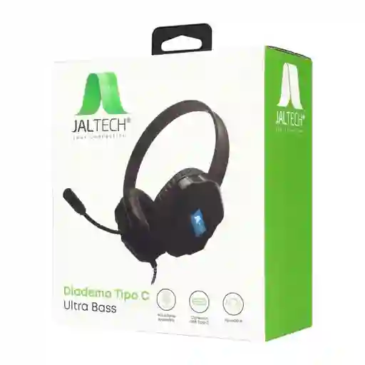 Jal Tech Diadema Tipo C Ultra Bass LX-299