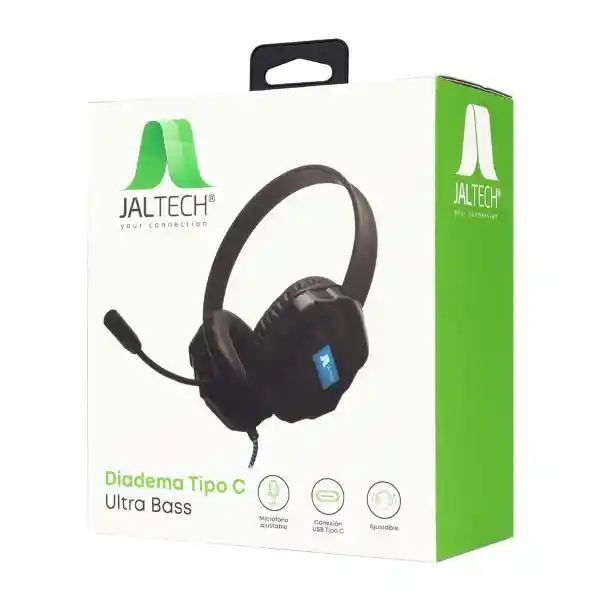 Jal Tech Diadema Tipo C Ultra Bass LX-299
