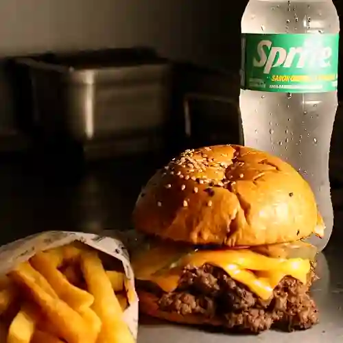 Cheeseburger en Combo
