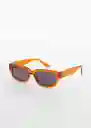 Gafas de Sol Magali Naranja Talla 99 Mujer Mango