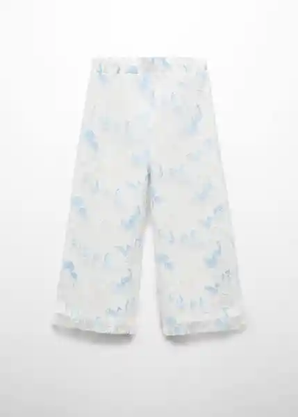 Pantalón Mayer Offwhite Talla 14 Niñas Mango