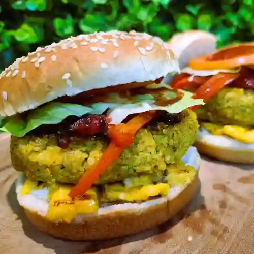 2 Hamburguesas Vegetarianas