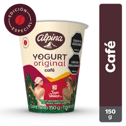 Alpina Yogurt Original Sabor a Café