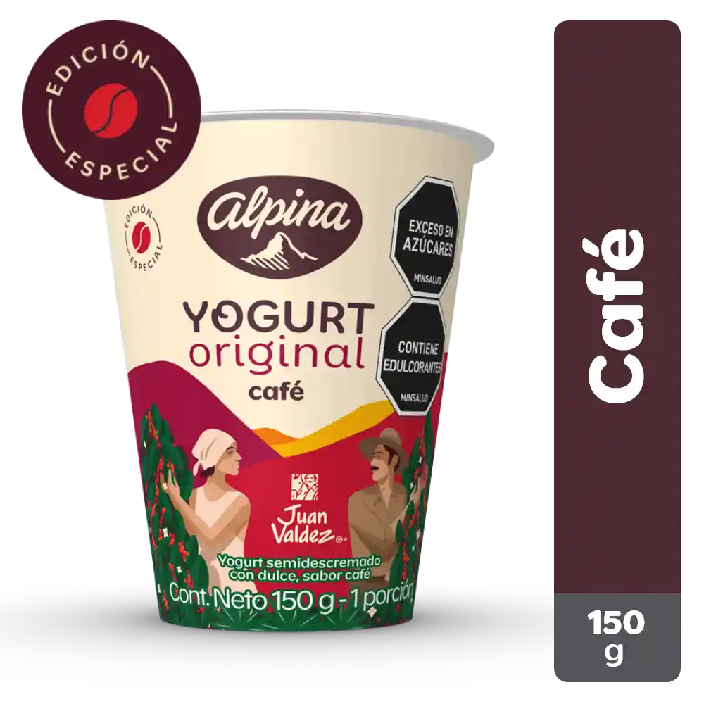 Alpina Yogurt Original Sabor a Café