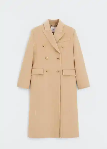 Abrigo Paraiso Beige Talla 18 Mujer Mango