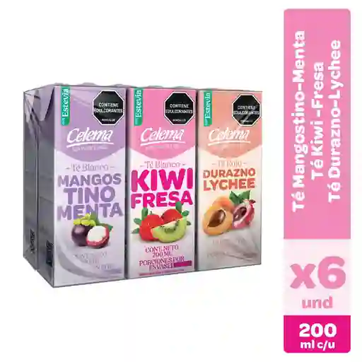Celema té Sabores Surtidos Sin Calorías