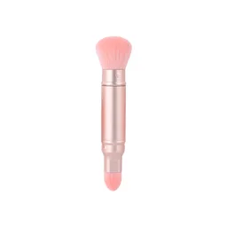 Brocha Maquillaje Retráctil de Doble Punta Serie Rosa Miniso