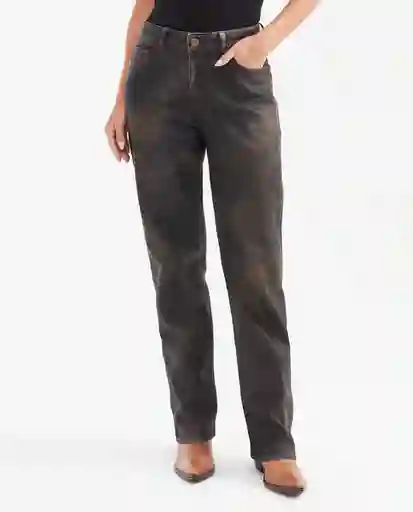 Jean Cosmo He Femenino Café Arboleda Talla 6 Chevignon