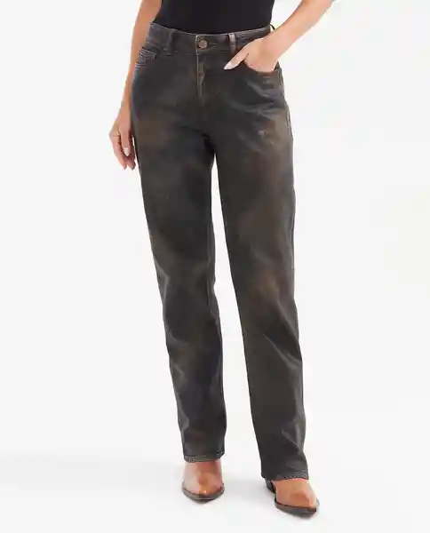 Jean Cosmo He Femenino Café Arboleda Talla 6 Chevignon