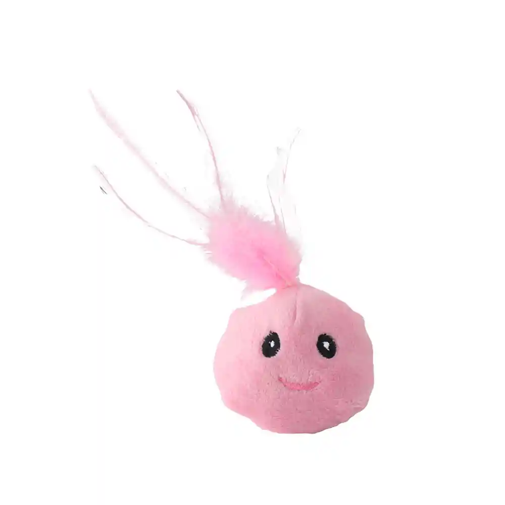 Miniso Peluche Para Gato Rosa