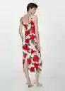 Vestido Dulce Crudo Talla XL Mujer Mango