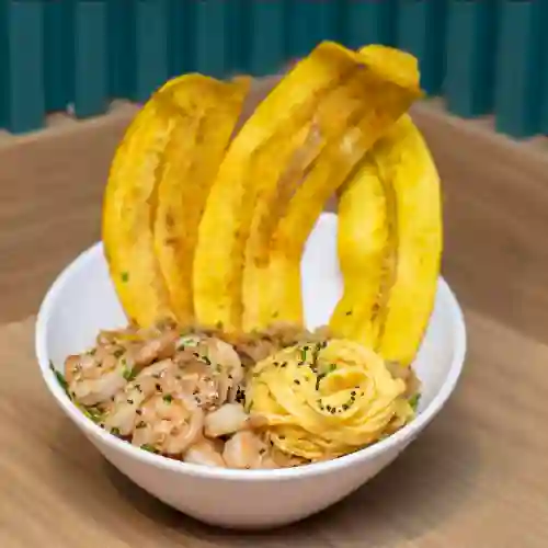 Arroz Chaufa Camarones