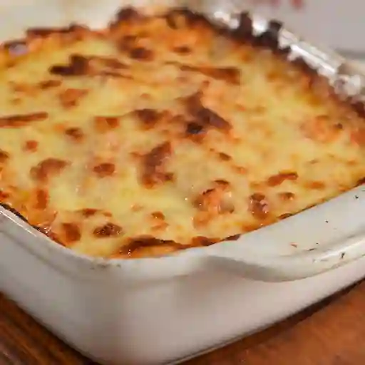 Lasagna de Pollo y Champiñones