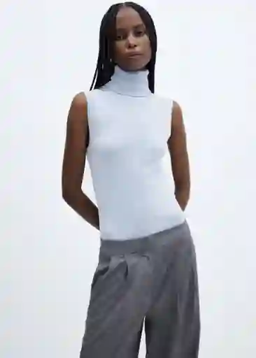 Jersey Almass Celeste Talla M Mujer Mango