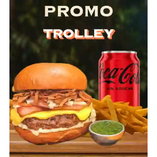 Combo Ham Trolley Papas + Coca Cola