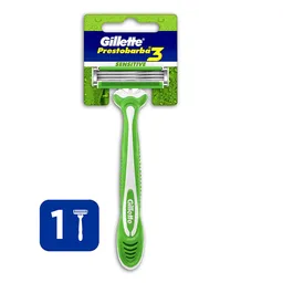 Máquina de Afeitar Desechable Gillette Prestobarba3 Sensitive 1 ud