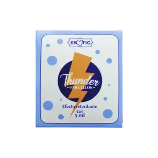 Erotic Retardante Gel Thunder