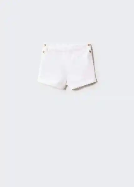 Short Efeso Offwhite Talla 61 Niños Mango