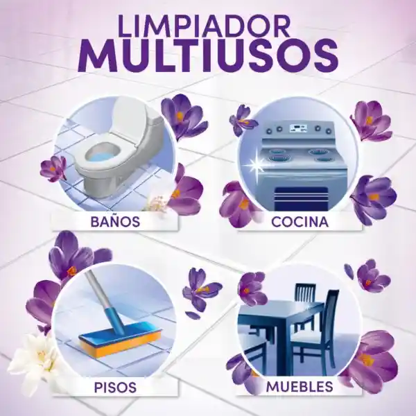 Limpia Pisos Fabuloso Antibacterial Lavanda 5 L