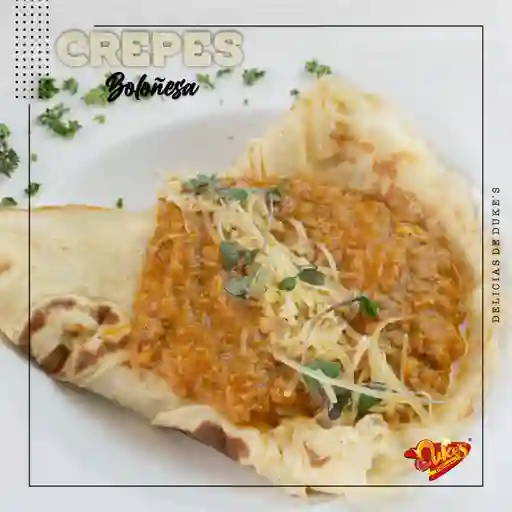 Crepe Boloñesa