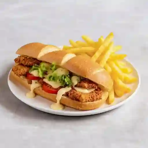 Sand. milanesa pollo argentino + bebida