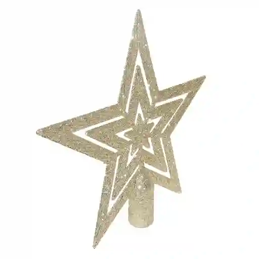 Cotidiana Punta de Árbol Estrella Glit 3C Nav24