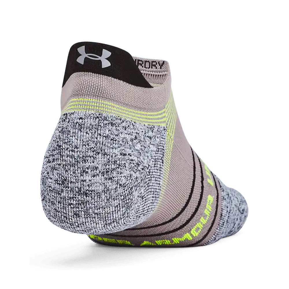 Under Armour Medias ad Run Cushion ns Tab Gris Hombre SM