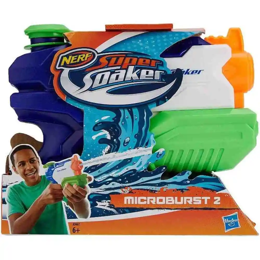 Nerf Lanzador Super Soaker Microburts A9641