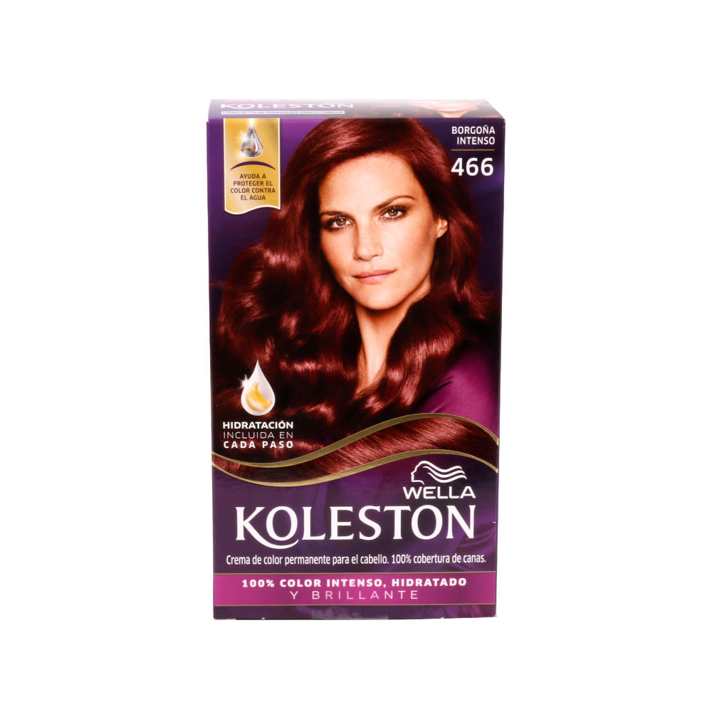 Wella Koleston Tinte en Crema Color Permanente 466 Borgoña Intenso