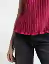  Camisa Layla Rosa Rubor Oscuro Talla L Naf-Naf 