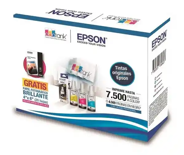 Epson Kit Para Impresora T664