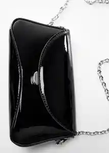 Bolso P Roe Negro Mujer Mango