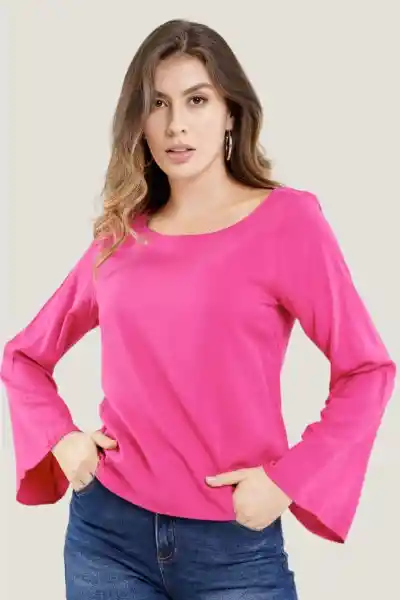 Blusa Austria Color Fucsia Talla S Ragged