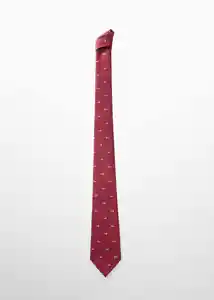 Corbata Duck75 Burdeos Talla 99 Hombre Mango