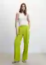 Pantalón Monchi Lima Talla 44 Mujer Mango