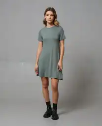 Vestido Mujer Verde Talla L 270G000_VER176009 Rifle